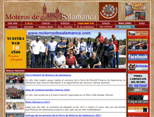 Tablet Screenshot of moterosdesalamanca.com